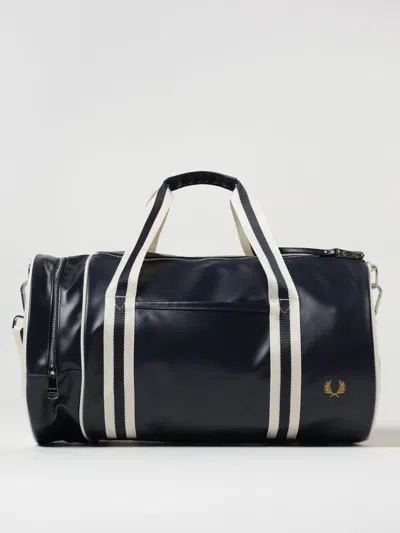 Fred Perry Travel Bag  Men Color Blue