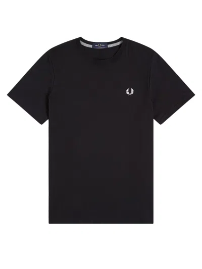 Fred Perry Tshirt Con Logo In Animal Print