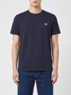 Fred Perry T-shirt Men Color Blue