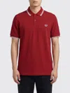 Fred Perry T-shirt Men  In Red