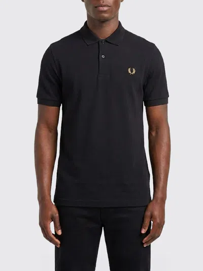 Fred Perry T-shirt Men  In Black