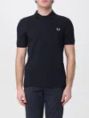 Fred Perry T-shirt Men  In Black