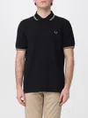 Fred Perry T-shirt Men  In Black