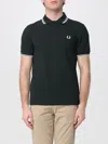 Fred Perry T-shirt Men  In Black