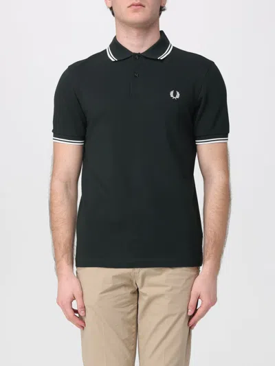 Fred Perry T-shirt Men  In Black