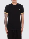 Fred Perry T-shirts And Polos In Black