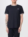 Fred Perry T-shirt Men  In Blue