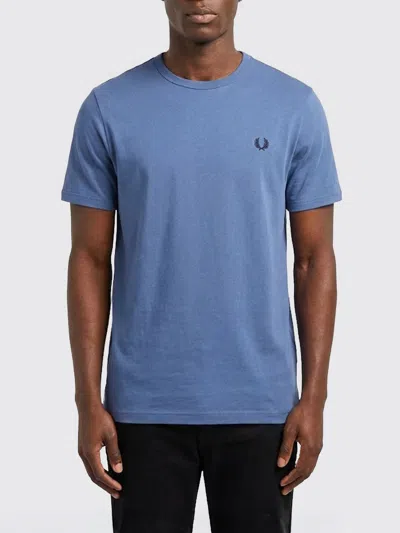 Fred Perry T-shirt Men  In Blue