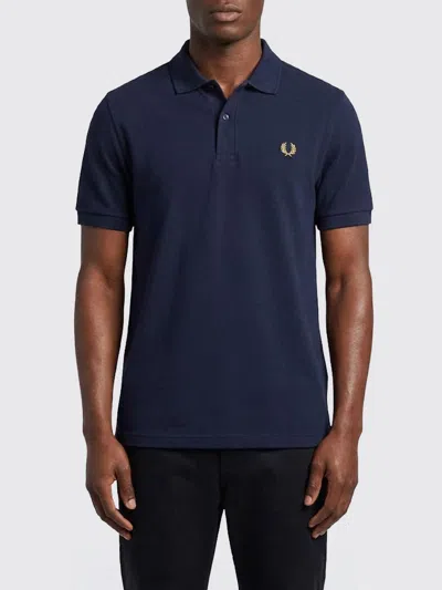 Fred Perry T-shirt Men  In Blue
