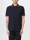 Fred Perry T-shirt Men  In Blue