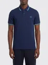 Fred Perry T-shirt Men  In Blue