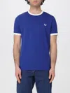 Fred Perry Tシャツ  メンズ カラー ホワイト In Blue