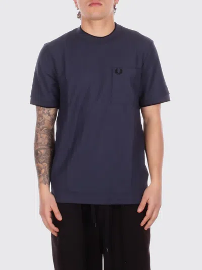 Fred Perry T-shirt Men  In Blue