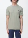 Fred Perry Tシャツ  メンズ カラー エクリュ In Green