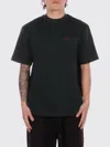 Fred Perry Man T-shirt M2408 30a Fp Pocket Detail T-shirt Verdone In Green
