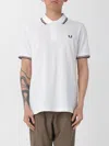 Fred Perry T-shirt Men  In White