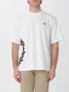 Fred Perry T-shirt Men  In White