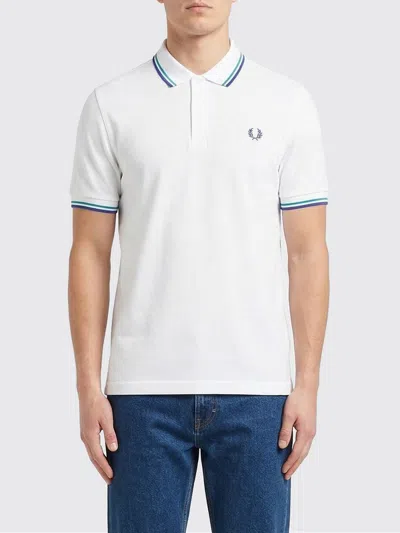 Fred Perry Polo Shirt  Men Color White