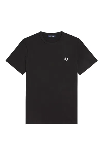 Fred Perry T-shirts And Polos Black