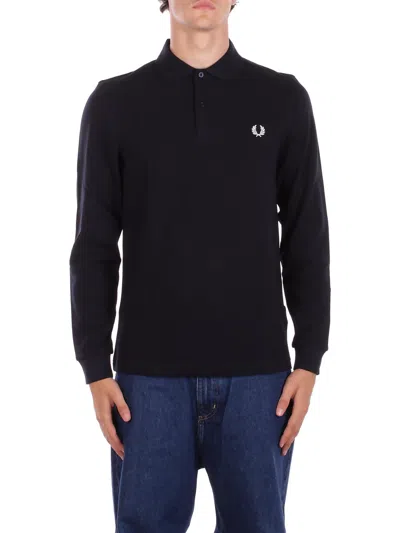 Fred Perry T-shirts And Polos In Black