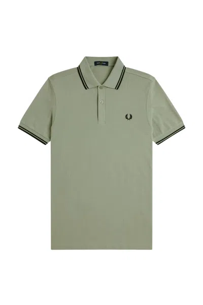 Fred Perry T-shirts And Polos Green In Black