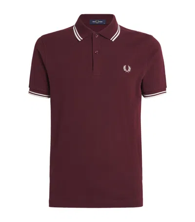 Fred Perry Twin Tipped Polo Shirt In Pattern