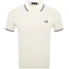 Fred Perry Mens Twin Tipped Signature Polo Shirt Nos