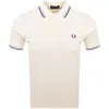 Fred Perry Mens Twin Tipped Shirt In Neutral