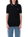FRED PERRY THE TWIN TIPPED PIQUÉ POLO SHIRT
