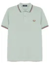 Fred Perry Twin Tipped Shirt Clothing In Blue