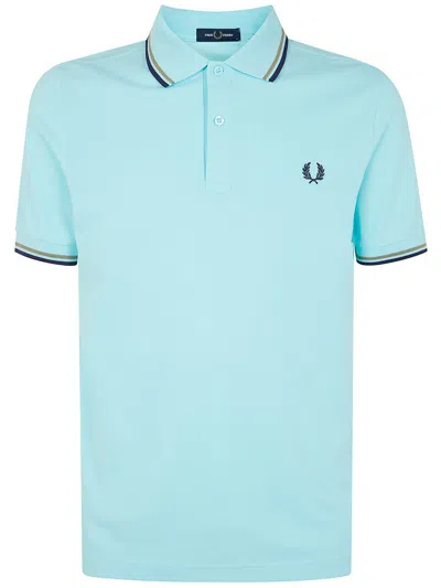 Fred Perry Twin Tipped Shirt Clothing In Blue