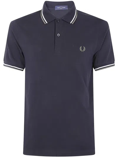 Fred Perry Logo-detail Polo Shirt In Animal Print