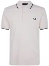 Fred Perry Laurel-wreath Polo Shirt In White