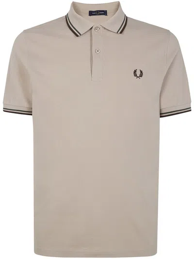 Fred Perry " Twin Tipped " Shirt Clothing In Gray