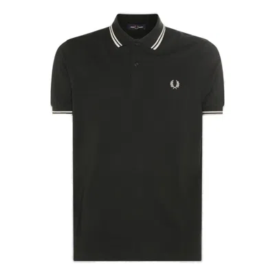FRED PERRY TWIN TIPPED SHORT-SLEEVED POLO SHIRT