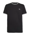 Fred Perry Twin Tipped T-shirt - Navy In Black