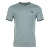 Fred Perry Twin Tipped T Shirt Stockport Blue Navy In Blue