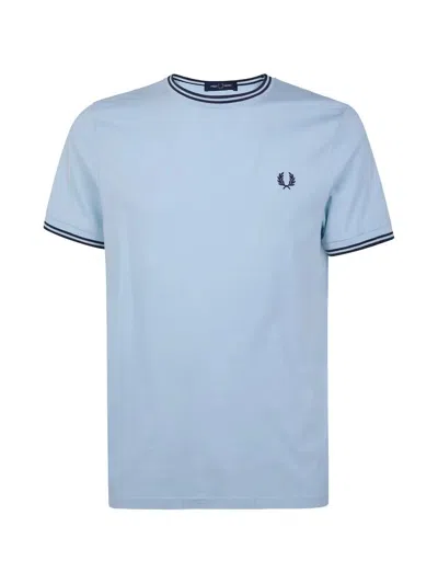 Fred Perry Twin Tipped T-shirt In Blue