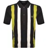 Fred Perry Vertical Stripe Knitted Shirt In Multi