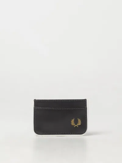 Fred Perry Wallet  Men Color Black In 黑色