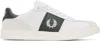 Fred Perry B4 Leather And Suede Sneakers In 134