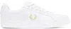 Fred Perry B721 Mens Leather Trainers In White