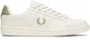 Fred Perry White B721 Leather Sneakers In White