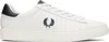 Fred Perry B721 Leather Sneakers In White