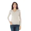 Fred Perry White Wool Sweater In White