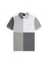 Fred Perry X Beams Polo With Logo In Gray