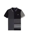 Fred Perry X Beams Polo With Logo In Black