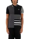 FRED PERRY X BEAMS POLO WITH LOGO