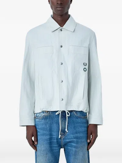 Fred Perry X Craig Green Pocket Overshirt In Gray
