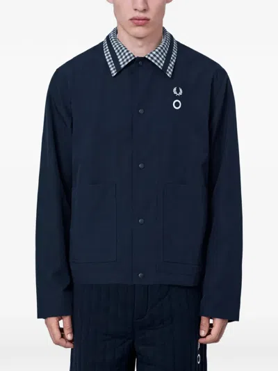 Fred Perry X Craig Green Reversible Jacket In Blue